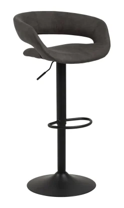 Bendt Barkruk Met Rugleuning|Barkruk Verstelbaar|Draaibare Barkruk Pia (zithoogte 59-80cm)