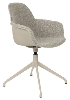 Zuiver Eetkamerstoelen Bouclé / Teddy|Eetkamerstoelen Met Armleuning|Draaibare Eetkamerstoel Albert Kuip Met armleuning, Bouclé