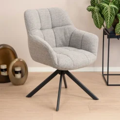Sohome Sohome Giftcard|Beige Eetkamerstoelen|Draaibare Eetkamerstoel Almar Bouclé