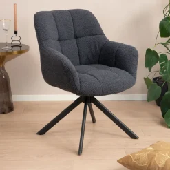 Sohome Sohome Giftcard|Beige Eetkamerstoelen|Draaibare Eetkamerstoel Almar Bouclé