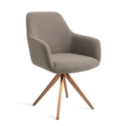 Jesper Home Draaibare Eetkamerstoelen|Eetkamerstoelen Met Armleuning|Draaibare Eetkamerstoel Hiroo Turn Rose