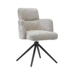 Tower Living Draaibare Eetkamerstoelen|Eetkamerstoelen Met Armleuning|Draaibare Eetkamerstoel Rumo