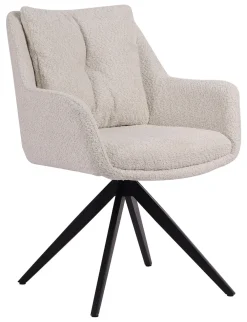 Artistiq Living Eetkamerstoelen Bouclé / Teddy|Draaibare Eetkamerstoelen|Draaibare Eetkamerstoel Rocket Bouclé