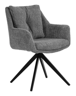 Artistiq Living Eetkamerstoelen Bouclé / Teddy|Draaibare Eetkamerstoelen|Draaibare Eetkamerstoel Rocket Bouclé