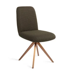 Jesper Home Beige Eetkamerstoelen|Draaibare Eetkamerstoelen|Draaibare Eetkamerstoel Taiwa Turn Rose