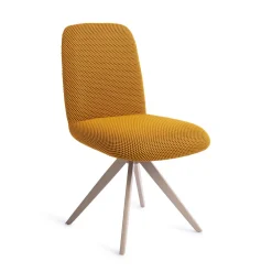 Jesper Home Beige Eetkamerstoelen|Draaibare Eetkamerstoelen|Draaibare Eetkamerstoel Taiwa Turn Beige