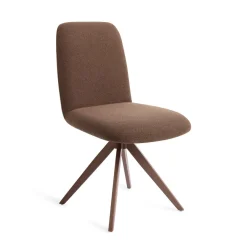 Jesper Home Draaibare Eetkamerstoelen|Eetkamerstoelen Zonder Armleuning|Draaibare Eetkamerstoel Taiwa Turn Brown
