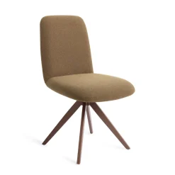 Jesper Home Draaibare Eetkamerstoelen|Eetkamerstoelen Zonder Armleuning|Draaibare Eetkamerstoel Taiwa Turn Brown
