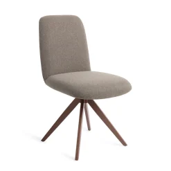 Jesper Home Draaibare Eetkamerstoelen|Eetkamerstoelen Zonder Armleuning|Draaibare Eetkamerstoel Taiwa Turn Brown