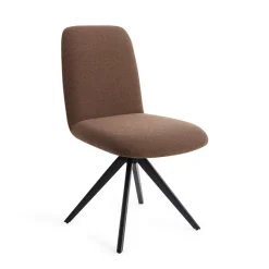 Jesper Home Draaibare Eetkamerstoelen|Eetkamerstoelen Zonder Armleuning|Draaibare Eetkamerstoel Taiwa Turn Black