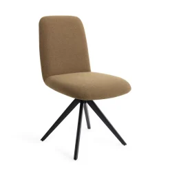Jesper Home Draaibare Eetkamerstoelen|Eetkamerstoelen Zonder Armleuning|Draaibare Eetkamerstoel Taiwa Turn Black