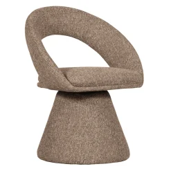 WOOOD Draaibare Eetkamerstoelen|Eetkamerstoelen Met Armleuning|Draaibare Eetkamerstoel Winter Geweven stof
