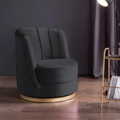 Artistiq Living Fauteuil Stof / Textiel|Fauteuil Velvet / Fluweel|Draaibare Fauteuil Meggie Velvet