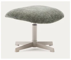 Kave Home Poefs & Hockers|Draaibare Hocker Teryl Chenille