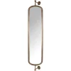 Richmond Interiors Gouden Spiegels|Draaibare Spiegel Hasting 192 x 41cm, kleur Brass Antique