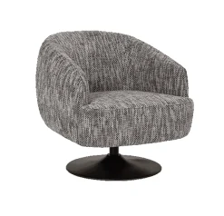 Tower Living Fauteuil Stof / Textiel|Draaifauteuil Barga Geweven stof