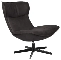 ZILT Fauteuil Stof / Textiel|Draaifauteuil Belisama Lederlook