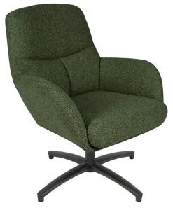 LABEL51 Fauteuil Stof / Textiel|Fauteuil Bouclé / Teddy|Draaifauteuil Chill Zone Bouclé