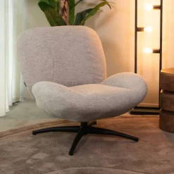 LABEL51 Fauteuil Stof / Textiel|Draaifauteuil Clayton Canyon stof