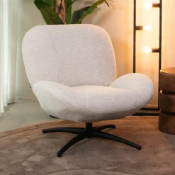 LABEL51 Fauteuil Stof / Textiel|Draaifauteuil Clayton Canyon stof