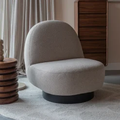 Zuiver Fauteuil Stof / Textiel|Draaifauteuil Eden Stof