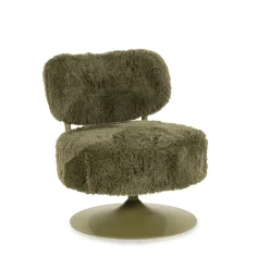 By-Boo Fauteuil Stof / Textiel|Draaifauteuil Furlo Furry