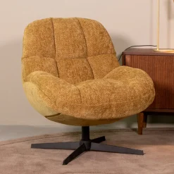 LABEL51 Fauteuil Stof / Textiel|Draaifauteuil Huxley Elite stof