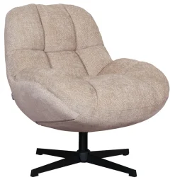 LABEL51 Fauteuil Stof / Textiel|Draaifauteuil Huxley Elite stof, kleur Clay