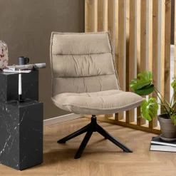 Bendt Fauteuil Stof / Textiel|Draaifauteuil Ivy Chenille