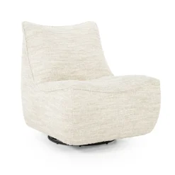 Eleonora Fauteuil Stof / Textiel|Draaifauteuil Loys Chenille
