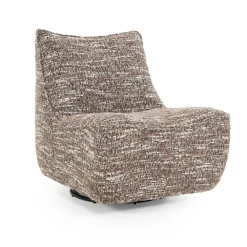 Eleonora Fauteuil Stof / Textiel|Draaifauteuil Loys Chenille