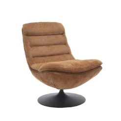 Tower Living Fauteuil Stof / Textiel|Draaifauteuil Marano Chenille