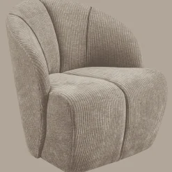 WOOOD Fauteuil Stof / Textiel|Draaifauteuil Mojo Geweven Rib