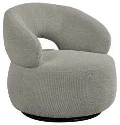 LABEL51 Fauteuil Stof / Textiel|Draaifauteuil Nusenna Bouclé