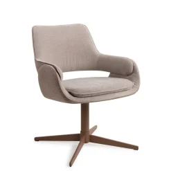 Jesper Home Fauteuil Stof / Textiel|Draaifauteuil Oketo Ton sur ton