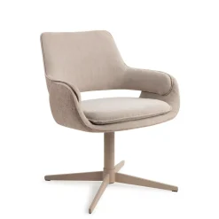 Jesper Home Fauteuil Stof / Textiel|Draaifauteuil Oketo Ton sur ton