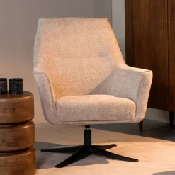 LABEL51 Fauteuil Stof / Textiel|Draaifauteuil Tod Elite stof