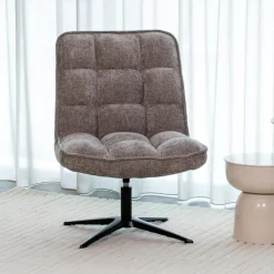 LABEL51 Fauteuil Stof / Textiel|Draaifauteuil Vince Elite stof