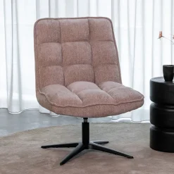LABEL51 Fauteuil Stof / Textiel|Draaifauteuil Vince Elite stof