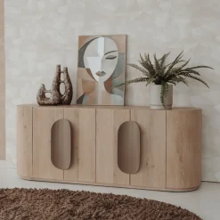 Tower Living Dressoirs|Dressoir Allure Eiken, 180cm