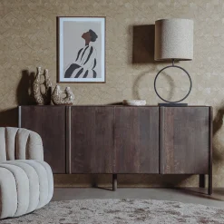 Tower Living Dressoirs|Dressoir Amalfi Eiken, 200cm