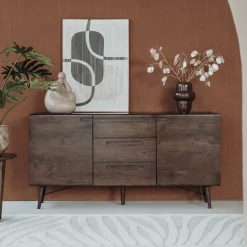 Tower Living Dressoirs|Dressoir Aura Acaciahout, 160cm