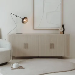 Tower Living Dressoirs|Dressoir Corbetta Minerale cement finish