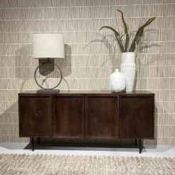 Livingfurn Dressoirs|Dressoir Elan Brown Mangohout, 180cm