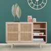 Artistiq Living Dressoirs|Dressoir Hanny 100cm rotan / webbing