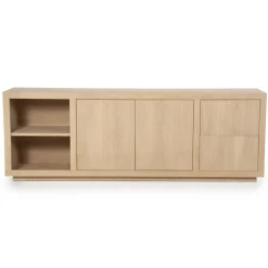 Eleonora Dressoirs|Dressoir Helsinki Eiken, 200cm