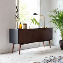 Dutchbone Dressoirs|Dressoir Juju Walnoot, 150cm Hout