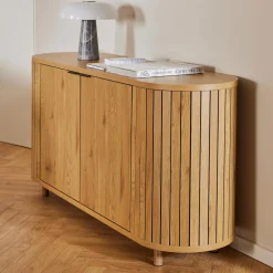 Bendt Dressoirs|Dressoir Kennia Eiken, 160cm Naturel