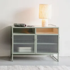 ZILT Dressoirs|Dressoir Lislie 80 x 58cm, kleur Groen