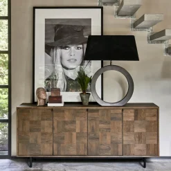 Rivièra Maison Dressoirs|Dressoir Mac Arthur Park Eikenhout, 197cm Brown